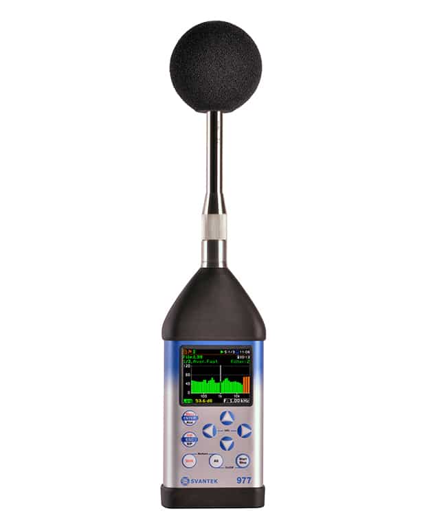 SVAN 977W – Sonómetro clase 1 y Medidor de nivel de vibración WELMEC