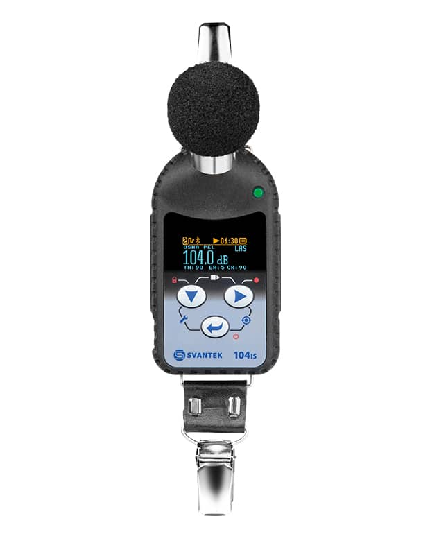 SV 104IS – Intrinsically safe noise dosimeter