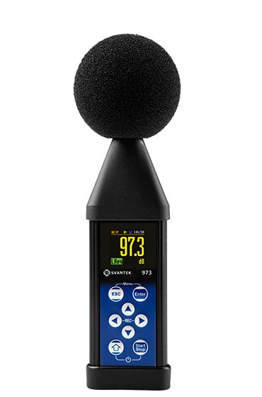 SV 973 Sonómetro y Medidor de exposición al sonido