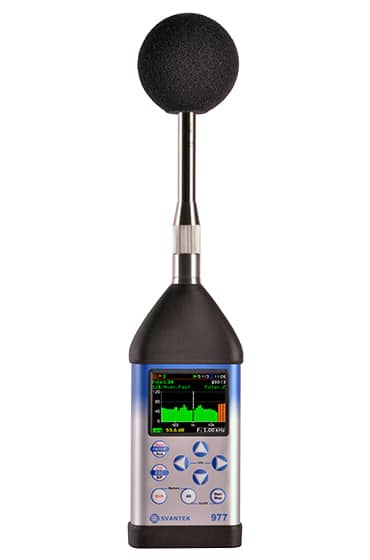 SVAN 977W – Sonómetro clase 1 y Medidor de nivel de vibración WELMEC