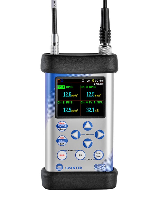 SVAN 958A – Four Channel Sound & Vibration Meter