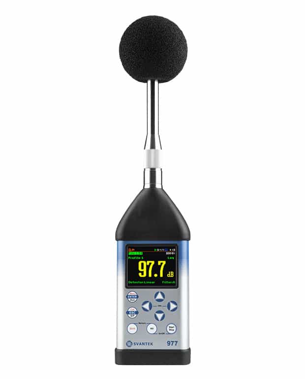 SVAN 977 – Sonómetro clase 1 y Medidor de nivel de vibración