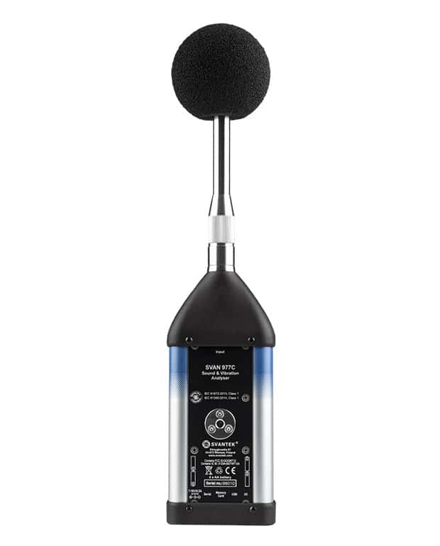 SVAN 977 – Sonómetro clase 1 y Medidor de nivel de vibración